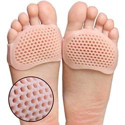 Metatarsal Pads 4 Pcs Ball of Foot Cushions for Rapid Pain Relief -Soft Sole Soft Gel Ball