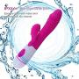 Lovefdollx Portable 30-Speed Vibrating Silicone Waterproof Massager Dual Vibration