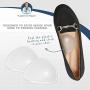 Dr. Fredericks Original Peel & Stick Foot Arch Support Gel Pads - 6 Pieces - High Arch Cushions - Relieves Pain from PES Cavus