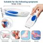 Silicone Gel Heel Cups for Heel Pain, 1pair Plantar Fasciitis Heel Cushion Protectors, Sore Heel Achilles Pain Relief, Soft Shoe Inserts Shock Absorption, Heel Support for Foot Care, Comfort Foot Pads