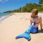 Fin Fun Mermaid Tails for Swimming with Monofin - Kids and Adult Sizes - Limited Edition