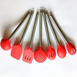 Dana Carrie Silicone kitchenware the leakage of silicone kitchen utensils, Red