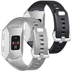 Tobfit Bright Designed Bands Compatible with Ionic Bands, Soft TPU Sport Arm Wristband Accessories for Women Men