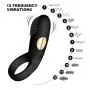 Vibrating Cock Ring Sex Toys - Waterproof Rechargeable 12-Speed Vibrations Silicone Penis Ring Vibrator Longer Lasting Erections Ring -Clitoral Stimulator Vibrator for Male or Couples