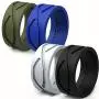 Silicone Wedding Ring/Band Men Women 4 5 Rings Pack- Designed Silicone Rubber Rings - Comfortable Durable Wedding Ring Replacement - Matching Sets - U.S Design Patent