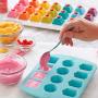 ROSANNA PANSINO by Wilton Silicone Gem Shapes Candy Mold, 12-Cavity