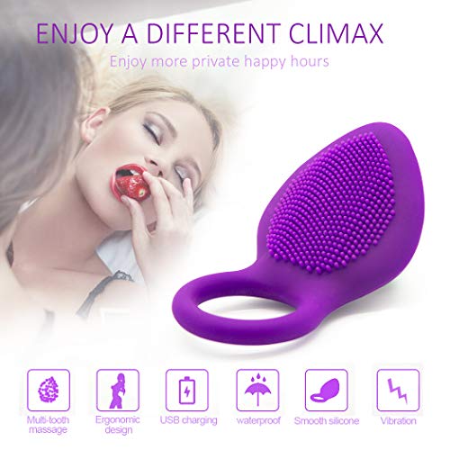 Relax Massage Wireless Quiet Còckring Relax Toy Powerful Strong Vibration Delay Ring USB Massager for Pleasure Silicone Flirting Vibrate Things for Ríng