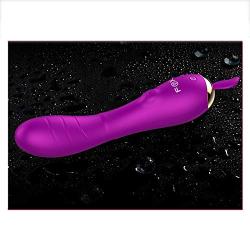 Wushuangyu Realistic Silicone Female Vibrant Toys Adult with 7 Powerful Vibrations Modes Rechargeable - Vibrant Toy (Color : Purple)