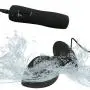 Sexbaby 7 Mode Silicone Vibrating Butt Plug Anal Vibrator Sex Toys with Suction Base (Black)