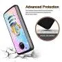 Moto E4 Case, Kitchenware Shock-Absorption TPU Rubber Bumper Moto E4 Case, Ultra Thin Slim Protective Cover for Moto E4-Black