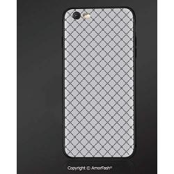 Fashionable iPhone 6S Case with Heavy Duty Protection for iPhone 6S / iPhone 6,Geometric,Classical Checkered Rhombus Pattern with Stylized Design Stripes Retro Display,Grey Beige