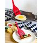 JunbosiKitchenware Pin Silicone Kitchenware Set Kitchenware Set of 10 Nonstick Cookware Silicone Kitchenware Shovel Spoon Cooking,Green