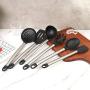Wooden Handle Utensils Best Quality, Stainless Steel Handle Silicone Kitchenware Non Stick Cookware Cooking - Wooden Kitchenware, Wooden Handle Kitchen Utensils, Silicone Handle In Cooking Utensils