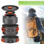 small-lovely Camping Cookware Mess Kit Backpacking Gear & Hiking Outdoors Bag Cooking Equipment Lightweight, Compact, Durable Pot Bowls