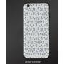 Printing Compatible with Apple iPhone 6/iPhone 6S,4.7",Anti-Scratch Back,Floral,Vintage Rose Flowers Bouquets Spring Season Theme Dots Green Leaves,Violet Blue Green White