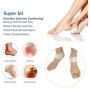 Heel Cups, Plantar Fasciitis Inserts, Heel Pads Cushion (3 Pairs) Great for Heel Pain, Heal Dry Cracked Heels, Achilles Tendinitis, for Men & Women.(Gel Heel Cups)
