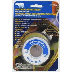 Alpha Fry AT-31604 60-40 Rosin Core Solder (4 Ounces)