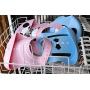 Waterproof Bibs for Toddlers - Silicone Baby Bib ? Easy to Clean Feeding Bib - Soft, Comfortable, and Adjustable - Fits Up to 6 Years Old (Blue Suit)