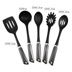 SKYyao Kitchen utensil set Kitchenware 5-piece set high temperature non-stick pot silicone Kitchen kitchenware Set silicone