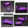 100% Medical Grade Silicone Mens Power Toy Strong Vibration Delay Ring Silicone Massage Ring - T Shrit