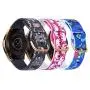 VIGOSS Compatible Galaxy Watch Active 40mm Bands/Galaxy Watch 42mm Bands, Women 20mm Sport Silicone Strap Replacement Bracelet Wristband for Samsung Galaxy Watch Active 40mm R500 Smartwatch (3 Pack#1)