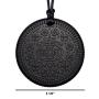 Munchables Biscuit Chewable Necklace - Sensory Chew Jewelry for Kids (Black)