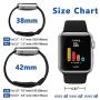 iGK Sport Band Compatible with Apple Watch 38mm 40mm 42mm 44mm, Soft Silicone Sport Strap Replacement Bands for iWatch Apple Watch Series 5, Series 4, Series 3, Series 2, Series 1