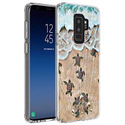 Samsung Galaxy S9 Case, Baby Turtle Shock-Absorption TPU Rubber Bumper Samsung Galaxy S9 Case, Ultra Thin Slim Protective Cover for Samsung Galaxy S9-Clear
