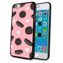 iPhone 6s 6 Case,Flexible Soft TPU Cover Shell,Slim Silicone Black Rubber Non-Slip Durable Design Protective Phone Case for iPhone 6s 6 -Biscuits