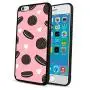 iPhone 6s 6 Case,Flexible Soft TPU Cover Shell,Slim Silicone Black Rubber Non-Slip Durable Design Protective Phone Case for iPhone 6s 6 -Biscuits