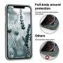 Vooii iPhone 11 Case, Soft Liquid Silicone Slim Rubber Full Body Protective iPhone 11 Case Cover (with Soft Microfiber Lining) Design for iPhone 11 - Pine Green