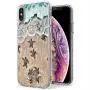 iPhone Xs iPhone X Case, Soft TPU Slim-Fit Flexible Ultra-Thin Clear Case, Full-Body Rugged Bumper Print Baby Turtle Case for iPhone Xs iPhone X, Transparent