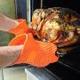 Fosters BBQ Oven Grilling Gloves | Heat Resistant Up To 425 degrees | Great For BBQ, Baking And Stovetop | Total Protection | Made From Highest Quality Silicone Materials