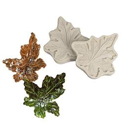 AK ART KITCHENWARE Gumpaste Flower Kit Maple Leaf Veiners Silicone Veining Molds Fondant Tools Cake Decorating Supplies (VM139)