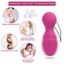 Wireness Remote Bullet Vibrator for Women.Waterproof Dual Vibrating Wearable G Spot & Clitoral Vibrator with 10 Powerful Vibrations - Love Egg for Couple Gift