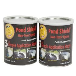 Pond Armor SKU-WHITE-GA Non-Toxic Pond Shield Epoxy Paint, 1.5-Gallon, White