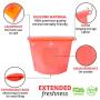 Silicone Reusable Food Bags | Set of 4 Heavy Duty Freezer, Microwave, Dishwasher, Oven, Stovetop Safe Reusable Food Storage Bags | Use for Meat, Broth, Milk, Leftovers and More! by Zoppi Kitchenware