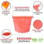 Silicone Reusable Food Bags | Set of 4 Heavy Duty Freezer, Microwave, Dishwasher, Oven, Stovetop Safe Reusable Food Storage Bags | Use for Meat, Broth, Milk, Leftovers and More! by Zoppi Kitchenware
