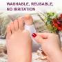 Promifun Gel Bunion Protector Shield, 10 Pack of Bunion Pads and Cushions, Bunion Guard for Big Toe, Relieve Foot Pain from Friction, Rubbing and Pressure