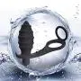 YIJhj T-Shirt Cheap Víbrātórs Male Pr?státê Massager An?l Pênís Ring Silicone Víbrátíng Bǚtt Plug Cǒck Ring An?l Sexto Toy for Men,Pr?státê Massager