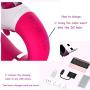 Rechargeable Handheld Massager Wireless Powerful But Quiet Medical Silicone Different Frequency Vibranting & Sucking Toys Waterproof Wand with Sucking Function