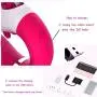Rechargeable Handheld Massager Wireless Powerful But Quiet Medical Silicone Different Frequency Vibranting & Sucking Toys Waterproof Wand with Sucking Function