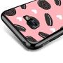 Samsung Galaxy A3 2017 Case,Flexible Soft TPU Cover Shell,Slim Silicone Black Rubber Non-Slip Durable Design Protective Phone Case for Samsung Galaxy A3 2017 -Biscuits