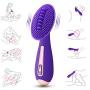 Zripool Stimulator with Silicone Ticklers for W?mén Waterproof ClitSports Massager with 8 Strong Vibrantor Modes Six Toy