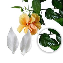 AK ART KITCHENWARE Gum Paste Flower Tools Leaf of Hibiscus Veiners for Decorating Cake Silicone Veining Molds Fondant Tools (VM118)