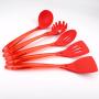 Dana Carrie Household Items kitchen kitchenware silicone spoon spatula set non-stick inner pot high temperature resistant, pasta and