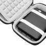 Lacdo Hard Shockproof Carrying Case for Toshiba Canvio Basics / Toshiba Canvio Advance / Seagate Expansion Backup Plus Portable External Hard Drive 4TB 3TB 2TB 1TB Large Size
