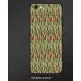 Printing Compatible with Apple iPhone 6/iPhone 6S,4.7&quot,Anti-Scratch Back,Kitchen Decor,Vintage Style Pattern Glass Jars Kitchenware Pickles Picnic Retro Art Cafe Home,Green Red White