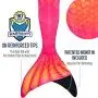 Fin Fun Mermaid Tails for Swimming with Monofin - Kids and Adult Sizes - Limited Edition