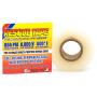 Rescue Tape | Self-Fusing Silicone Tape | Emergency Pipe & Plumbing Repair | DIY Repairs | Seal Radiator Hose Leaks | Wrap Electrical Wires | Used by US Military | 1” X 12’ | Silicone Rubber | Clear